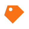 Best prices badge — price tag