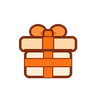Gift box icon